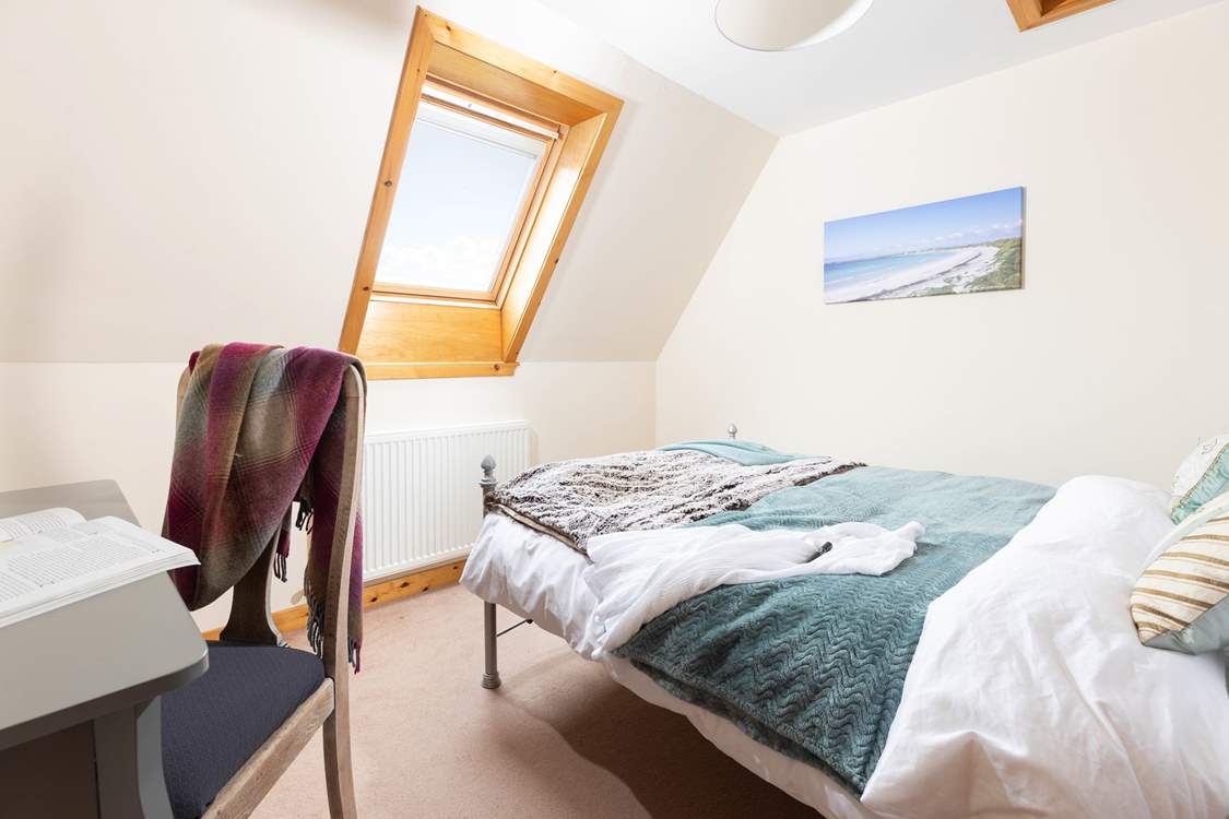 The Velux lets the light flood in.