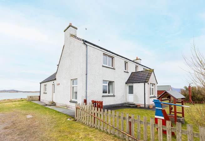 The children will love the wishing well.