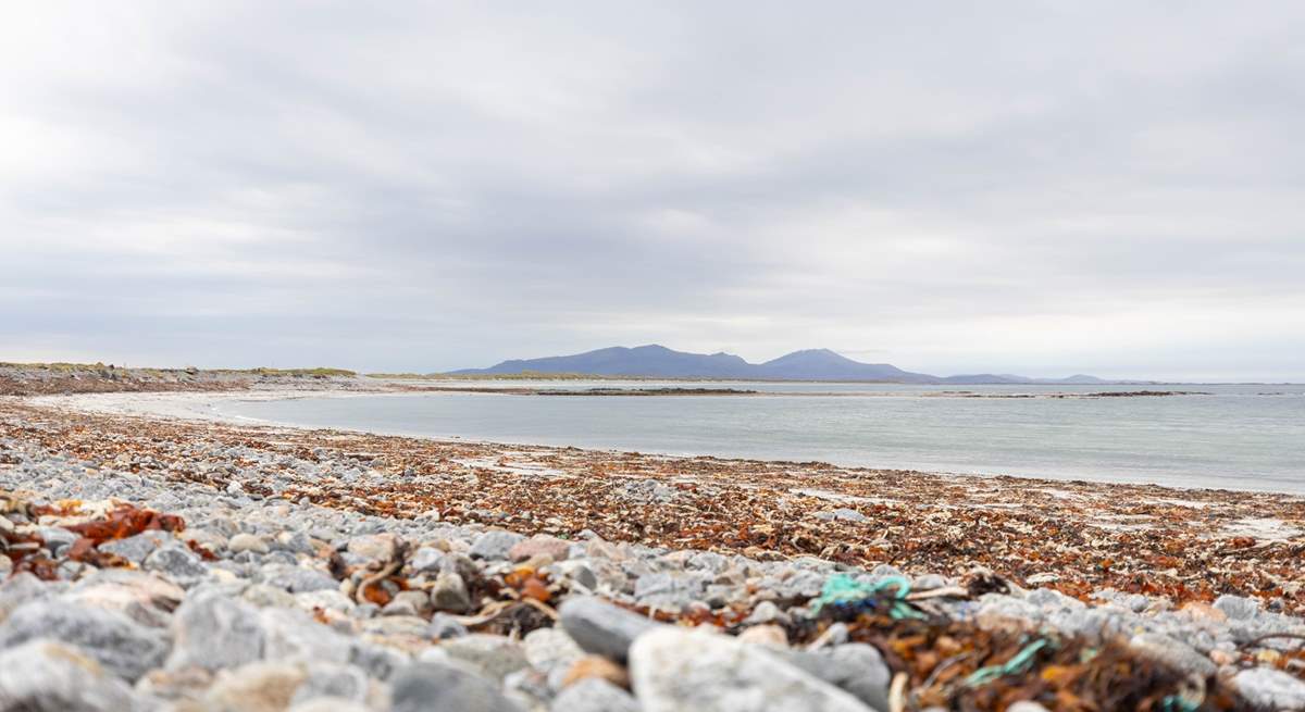 The view over to South Uist.