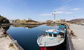 The picturesque local port where fresh shellfish is brought in.  - Thumbnail Image