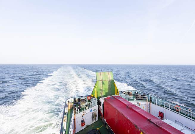 Ferry or fly, the choice is yours, the views are amazing either way.