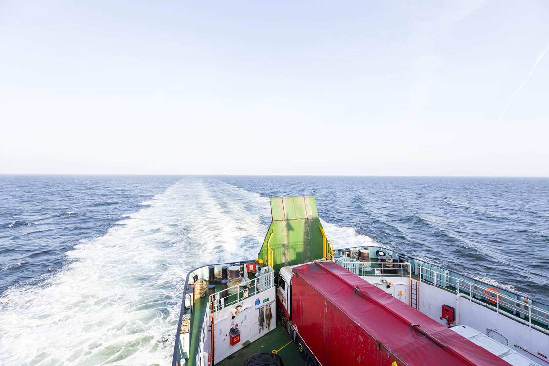 Ferry or fly, the choice is yours, the views are amazing either way.