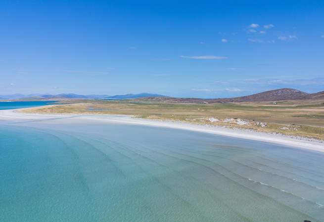 The beach at Berneray. What can you say but wow.