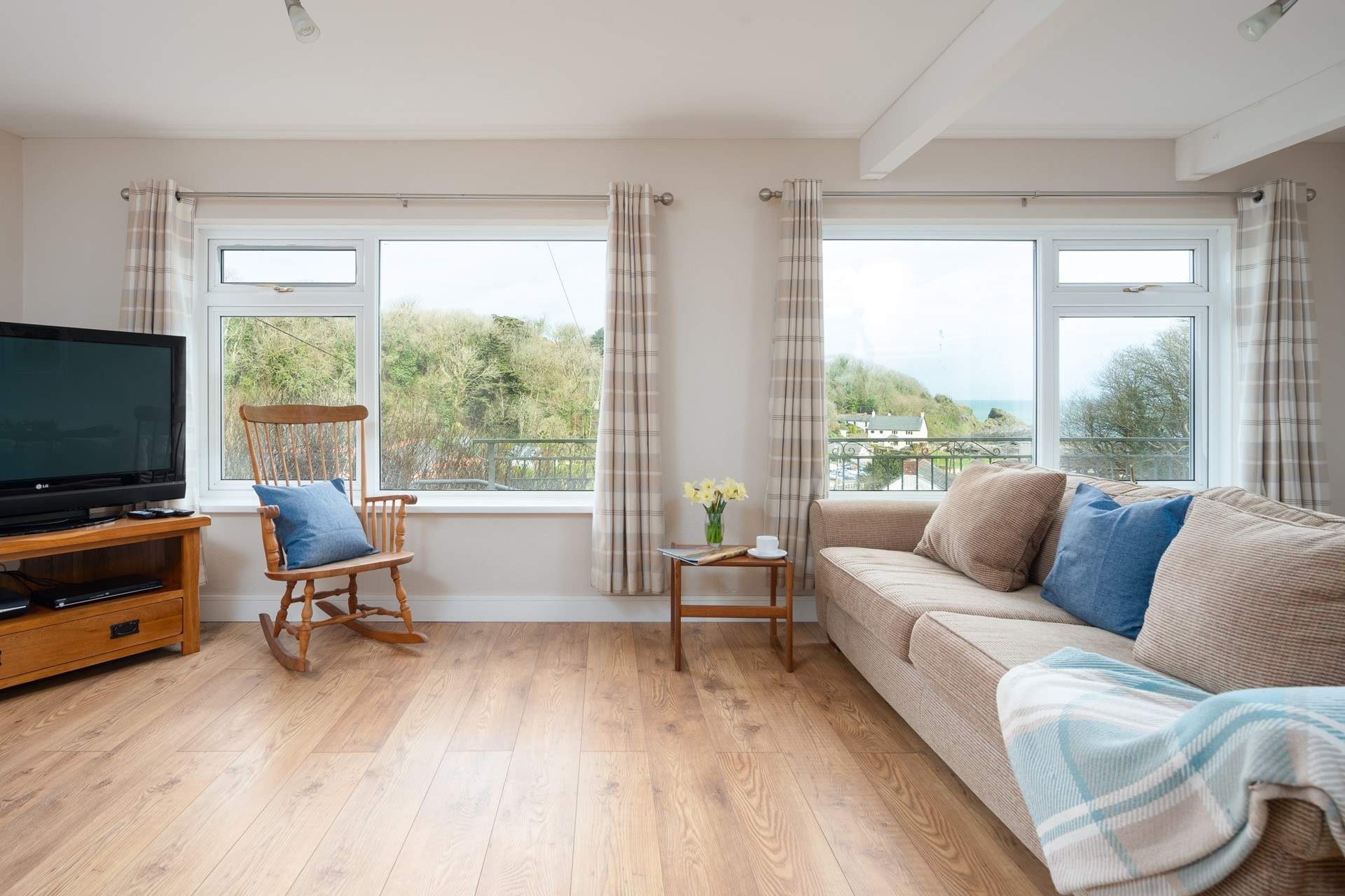 Soak up the glorious sea views. 