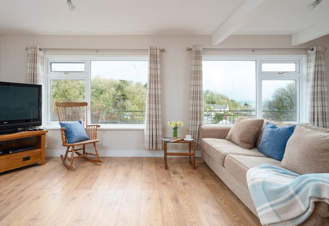Soak up the glorious sea views. 