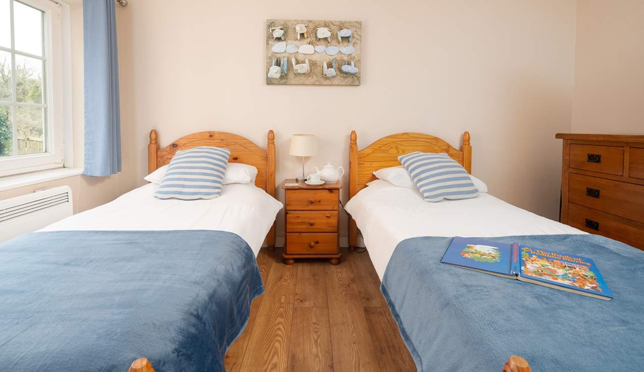 The sweet twin room. 