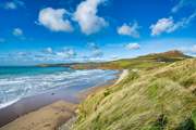 Why not pack a picnic and spend a sunny day on Whitesands Beach, near St Davids.