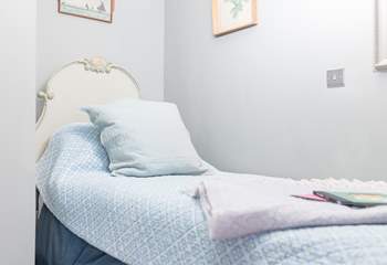 The single bed makes this room ideal for small family groups.