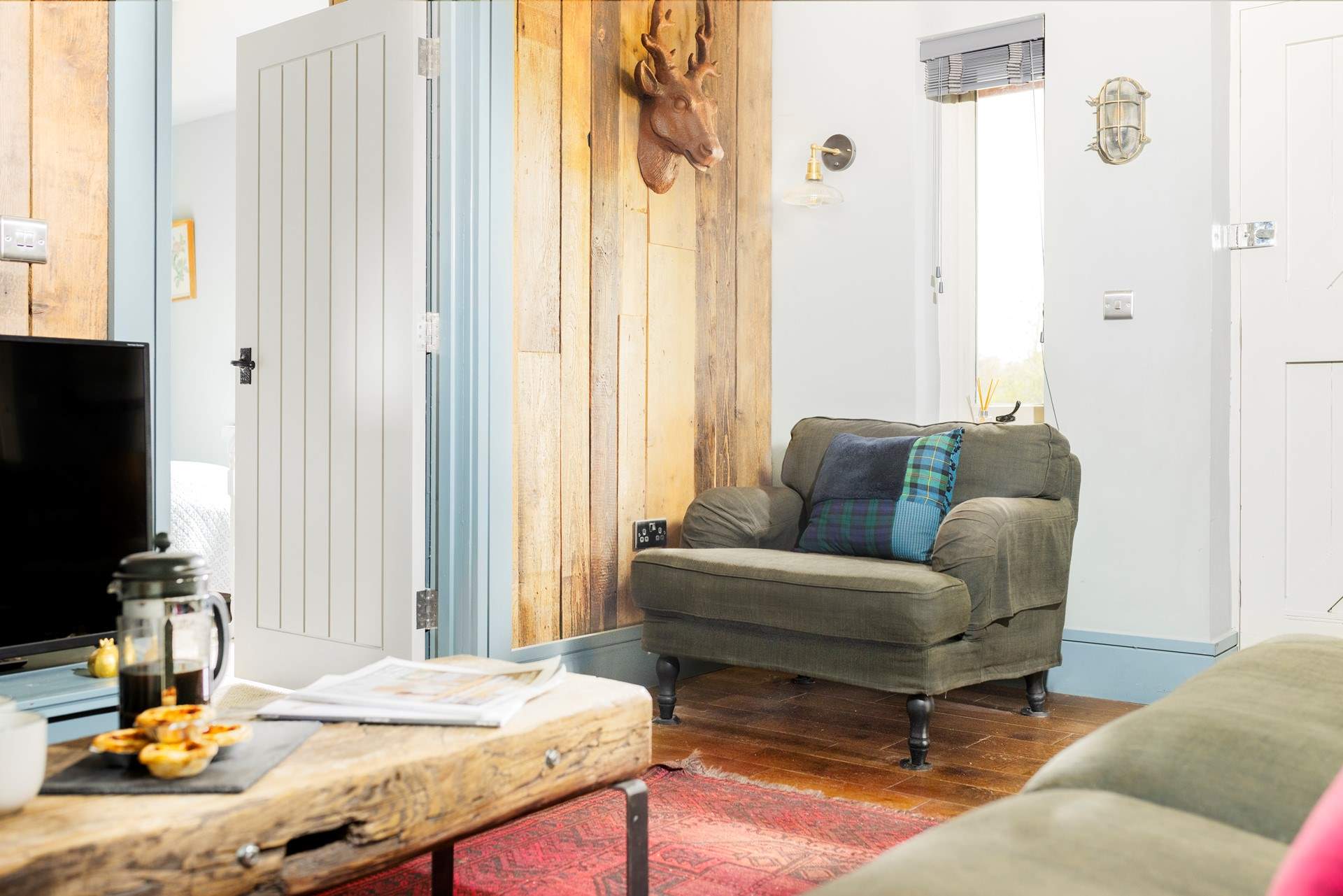 Bring a book and find a space to curl up.