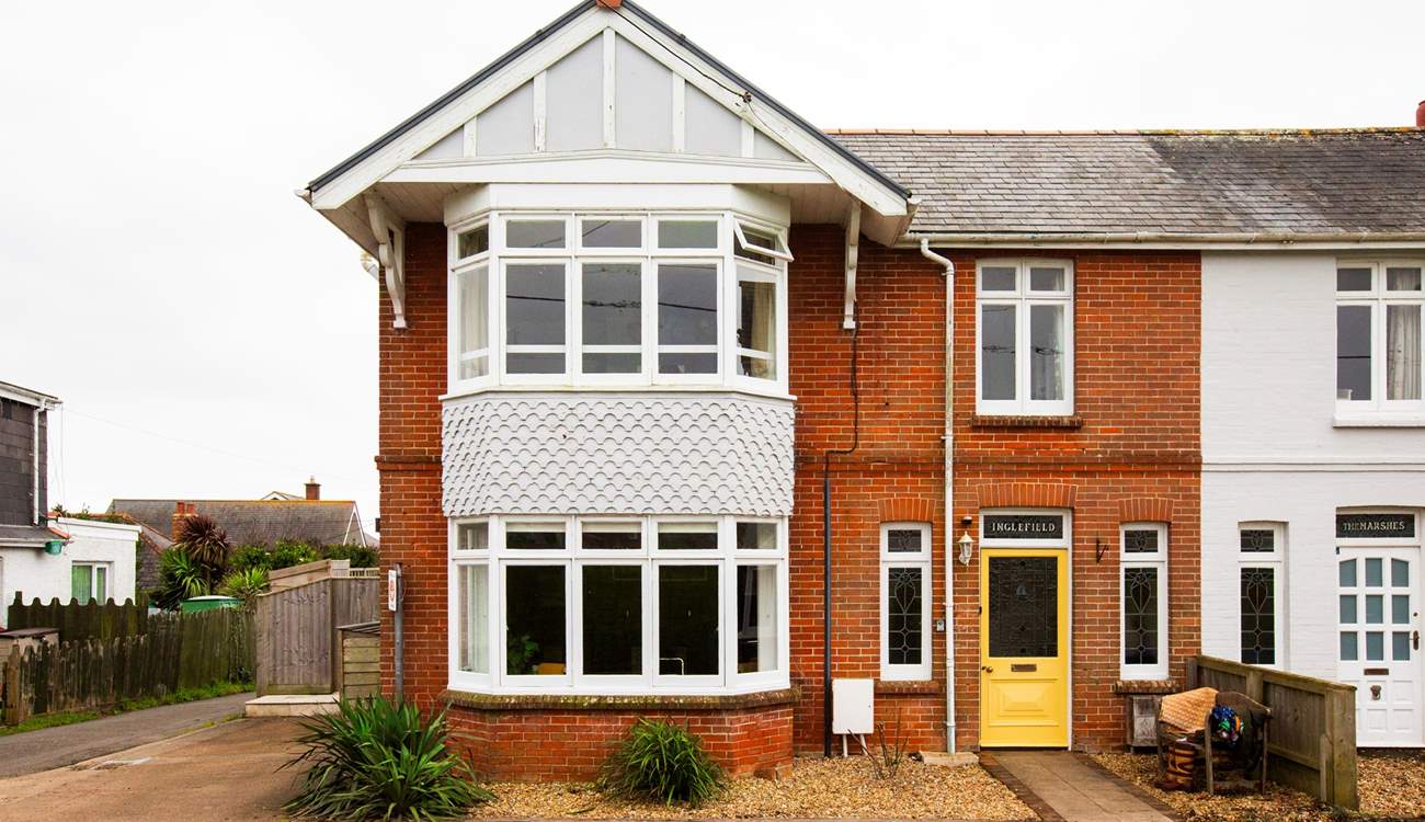 The classic frontage awaits you when you arrive.