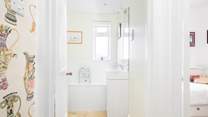 The family bathroom.