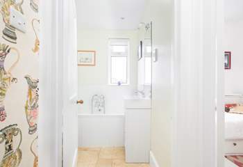 The family bathroom.