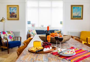 Pour a glass and relax.