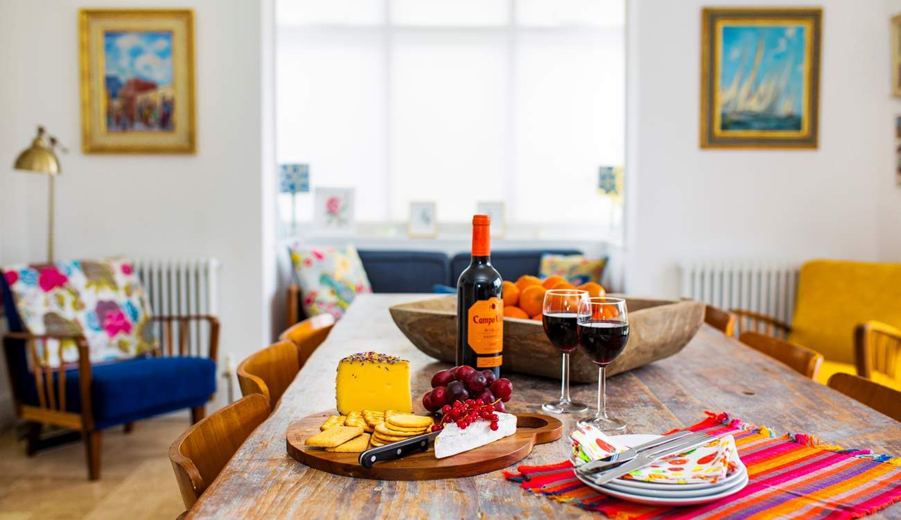 Pour a glass and relax.