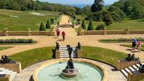 Osborne House is stunning with a private beach, gardens and house to explore. 
