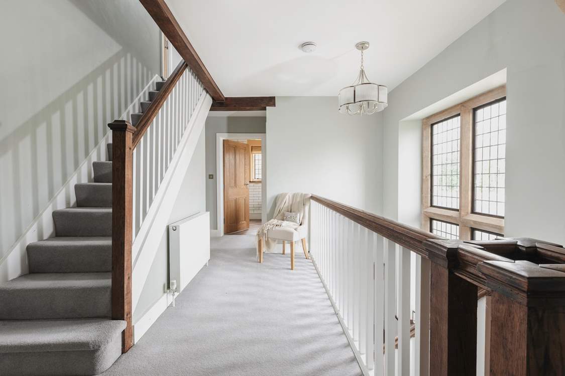 The landing on the first floor.