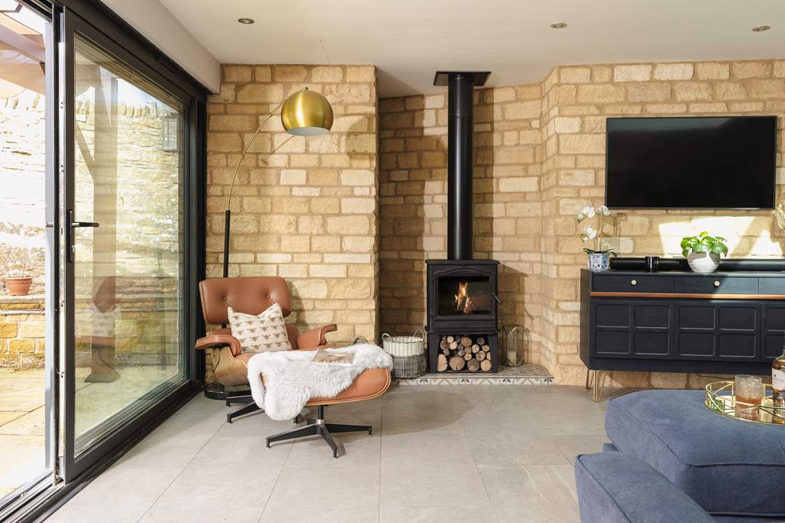 What a cosy wood-burner!