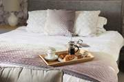Treat yourself to breakfast in bed.