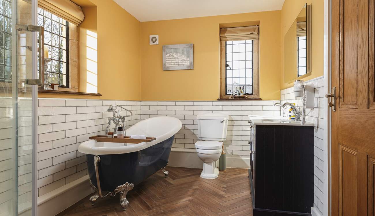 One of the classically designed en suite bathrooms.