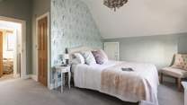 The second floor has two lovely double bedrooms.