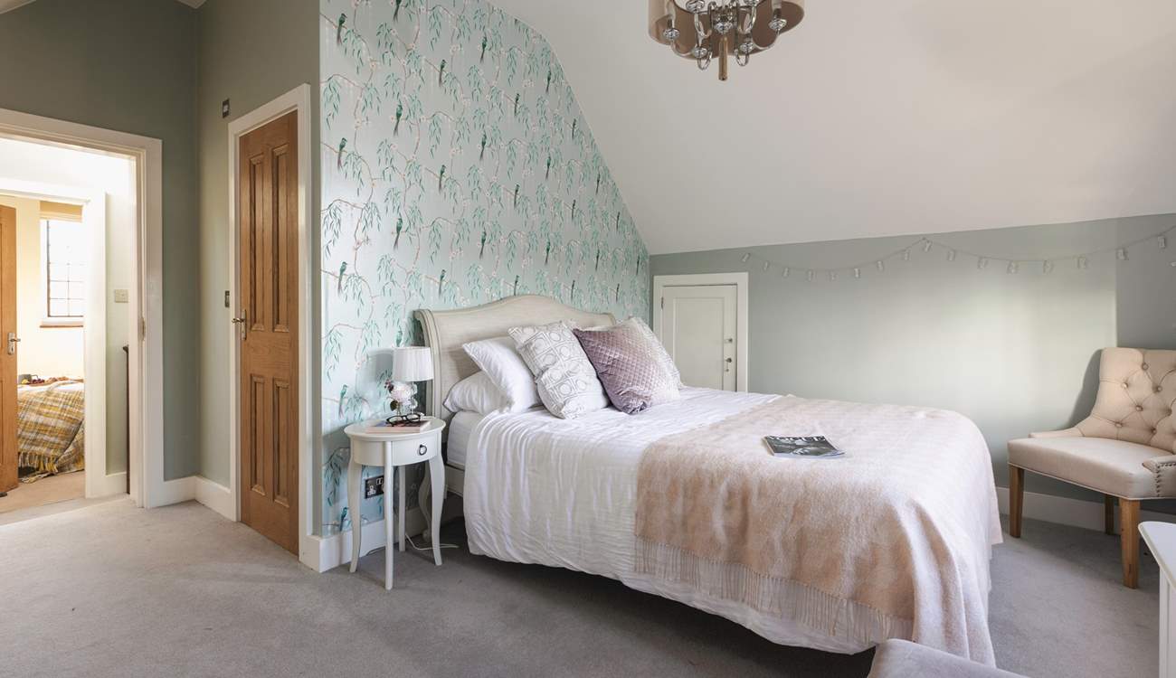 The second floor has two lovely double bedrooms.