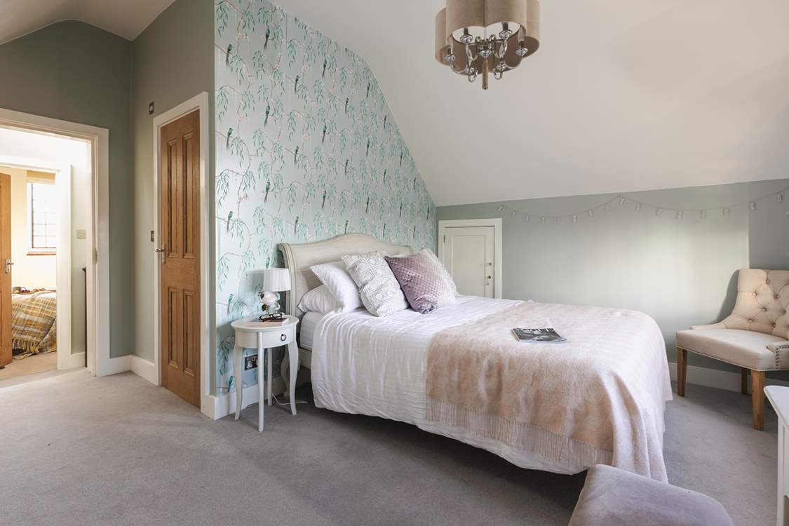 The second floor has two lovely double bedrooms.