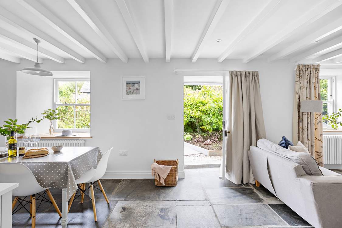 Step inside and you will find a lovingly presented cottage.