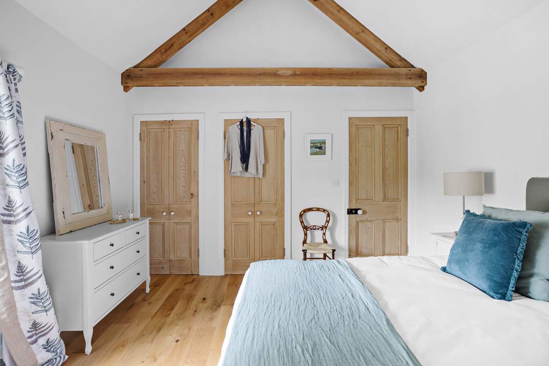 Bedroom 1 has a super-king size bed that can also be made up as twin beds, the choice is yours.