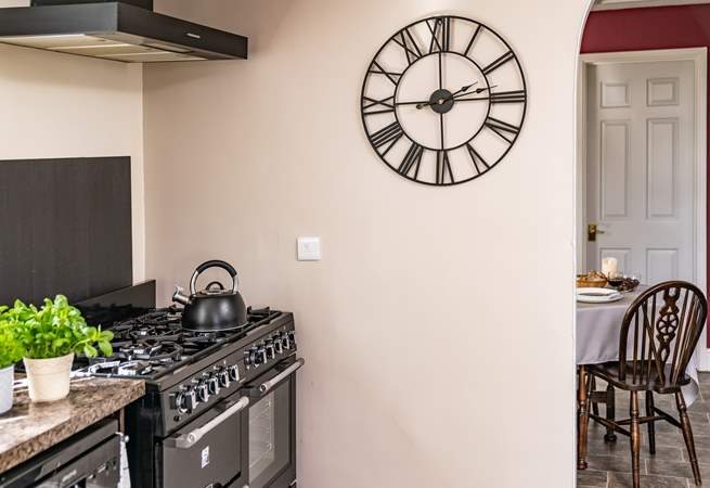 Pop the kettle on please. 