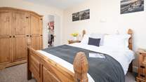 Comfortable beds promise a good night's sleep in the hushed bedrooms. 