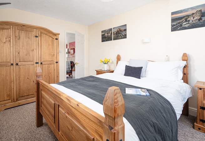 Comfortable beds promise a good night's sleep in the hushed bedrooms. 