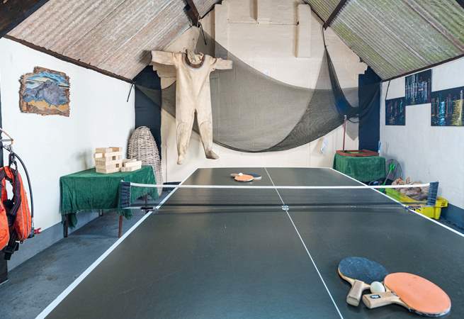 Fancy a game of table-tennis in the Dive Shack? 