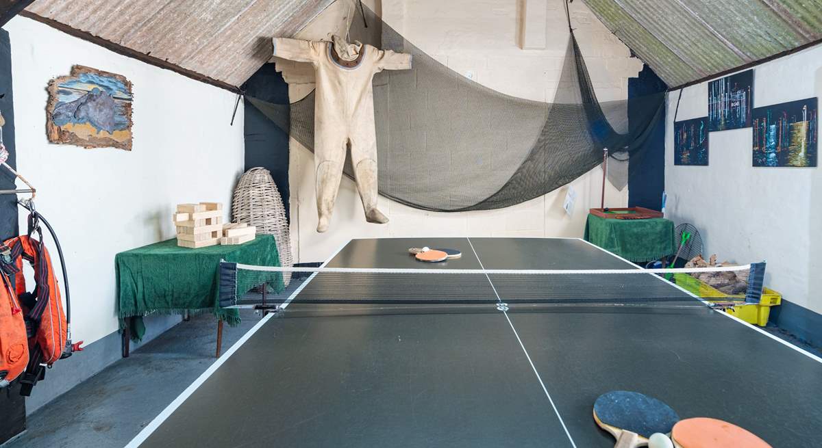 Fancy a game of table-tennis in the Dive Shack? 