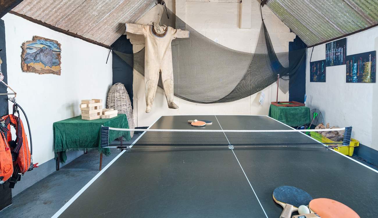 Fancy a game of table-tennis in the Dive Shack? 
