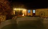 End the day in the soothing hot tub under the stars. Bliss.  - Thumbnail Image