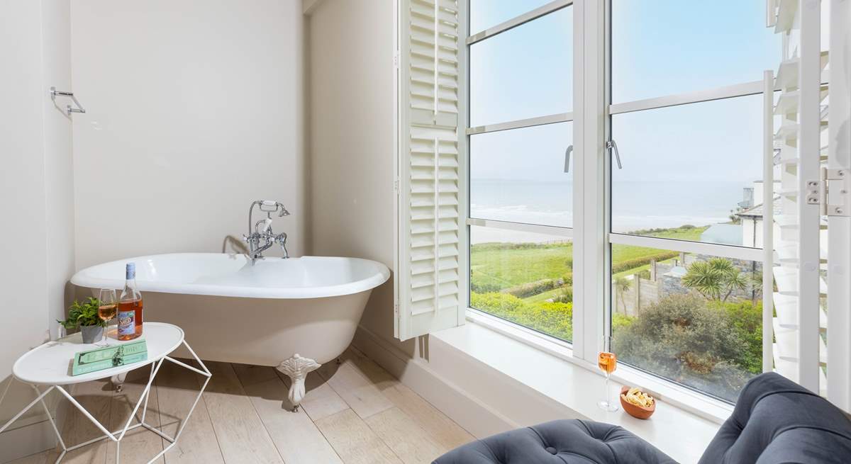 Soak away those tired seaside legs or simply enjoy the view - the choice is yours!