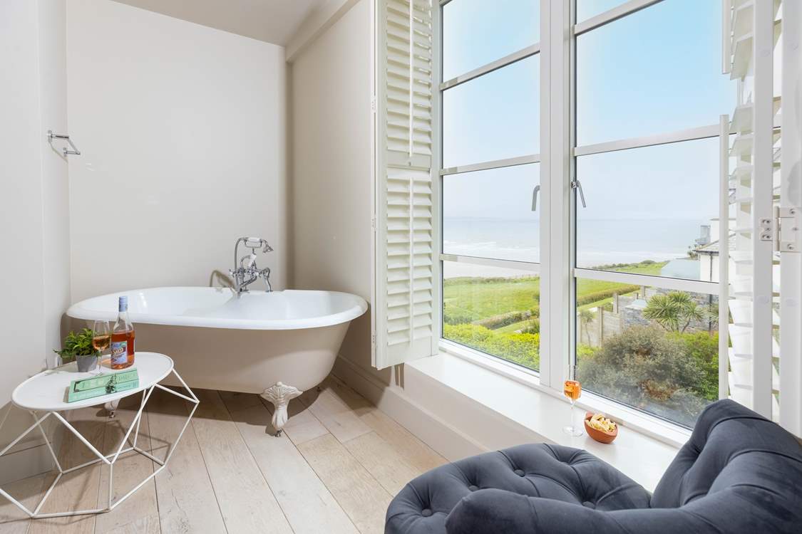 Soak away those tired seaside legs or simply enjoy the view - the choice is yours!