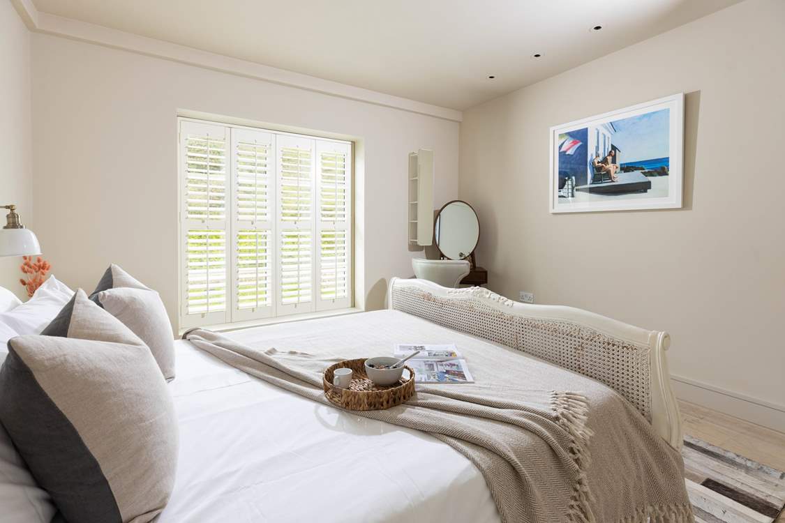This rooms floods with light.