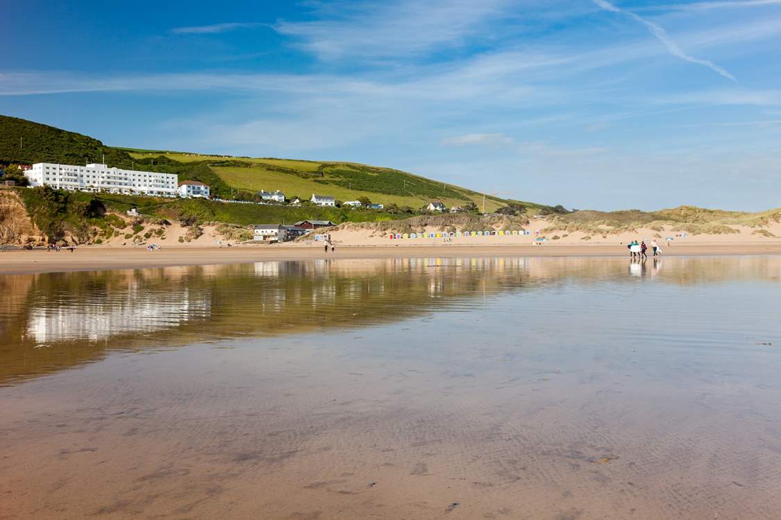 Saunton Sands has to be the best beach around!
