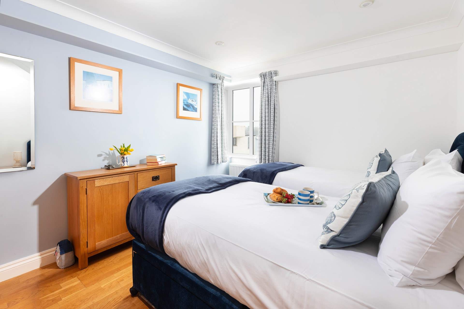 Breakfast in bed, yes please. 