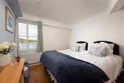 The second bedroom has a super king bed making this great for couples or friends to stay.