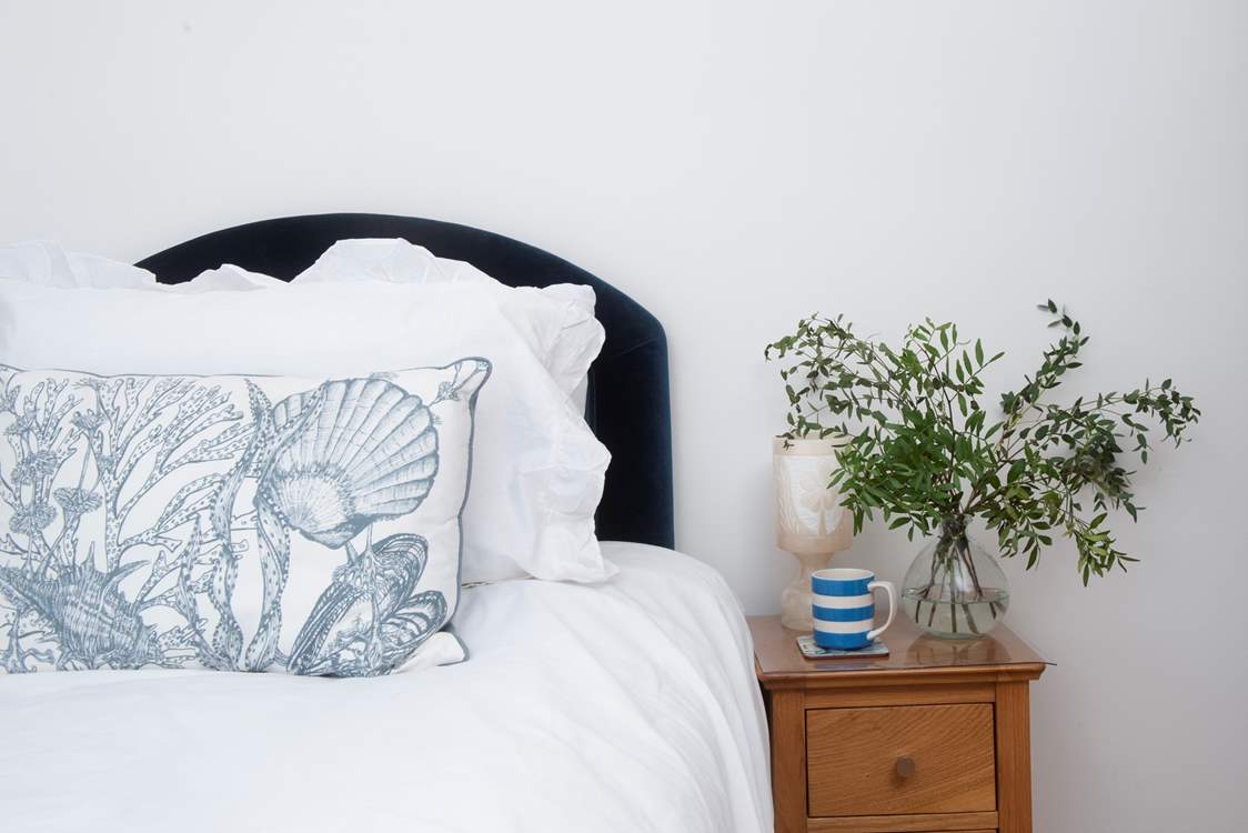 Enjoy a cup of tea in bed.