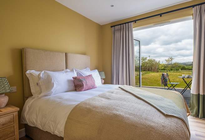 Enjoy blissful sleeps in the main bedroom.