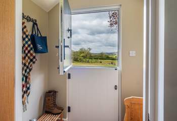 Space for coats, shoes and boots.