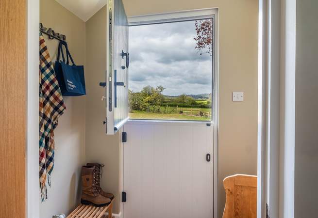 Space for coats, shoes and boots.