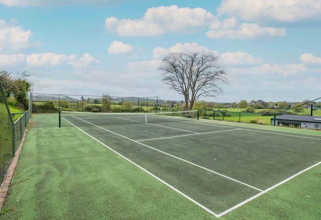 Don't forget your tennis rackets!