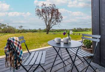 Listen to the bird song whilst enjoying a morning coffee.