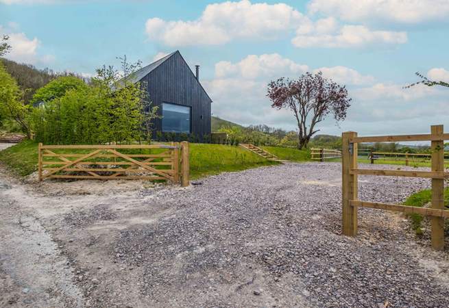 There is ample parking.