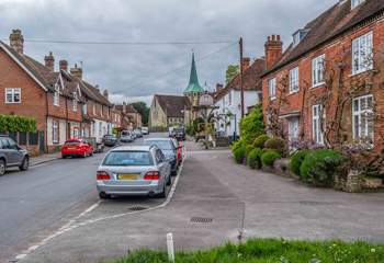 Take a walk into the pretty village of South Harting.