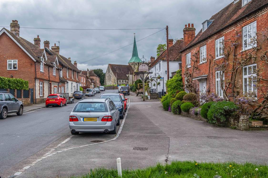 Take a walk into the pretty village of South Harting.